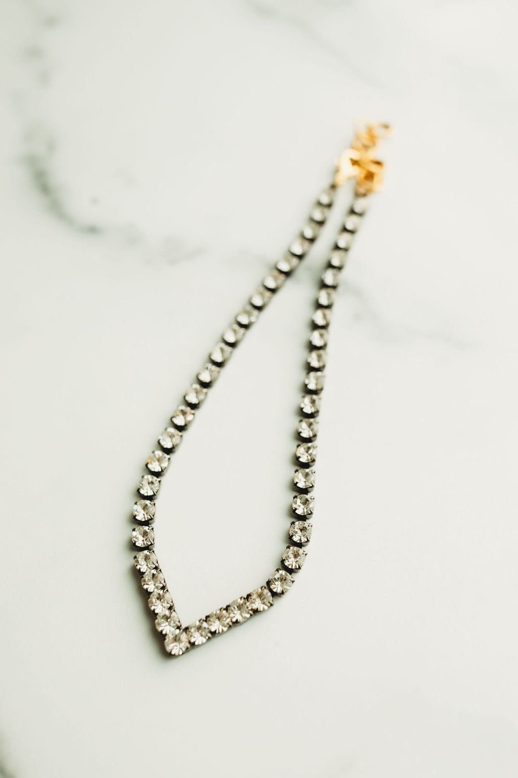 Finn Necklace - Crystal