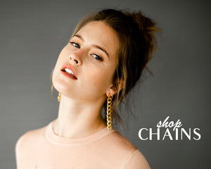 CHAINS | Elizabeth Cole Jewelry