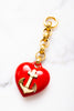 Hearts Away Bag Charm