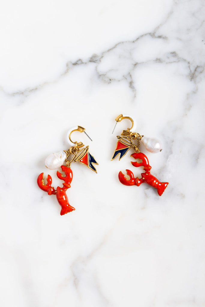 Lobster Earrings