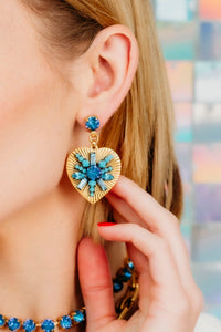 Amorette Earrings - Elizabeth Cole Jewelry