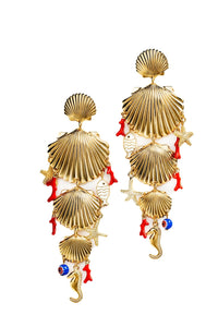 Coralia Earrings - Elizabeth Cole Jewelry