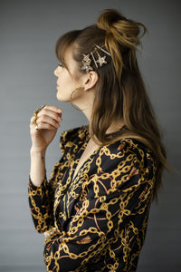 Amber Hair Ornament - Elizabeth Cole Jewelry