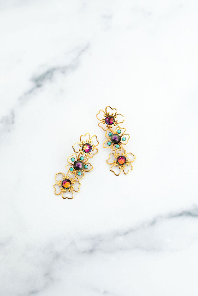 Clementine Earrings - Elizabeth Cole Jewelry