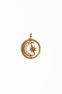 Crescent Moon - Elizabeth Cole Jewelry