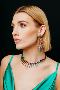 Esmeralda Necklace - Elizabeth Cole Jewelry