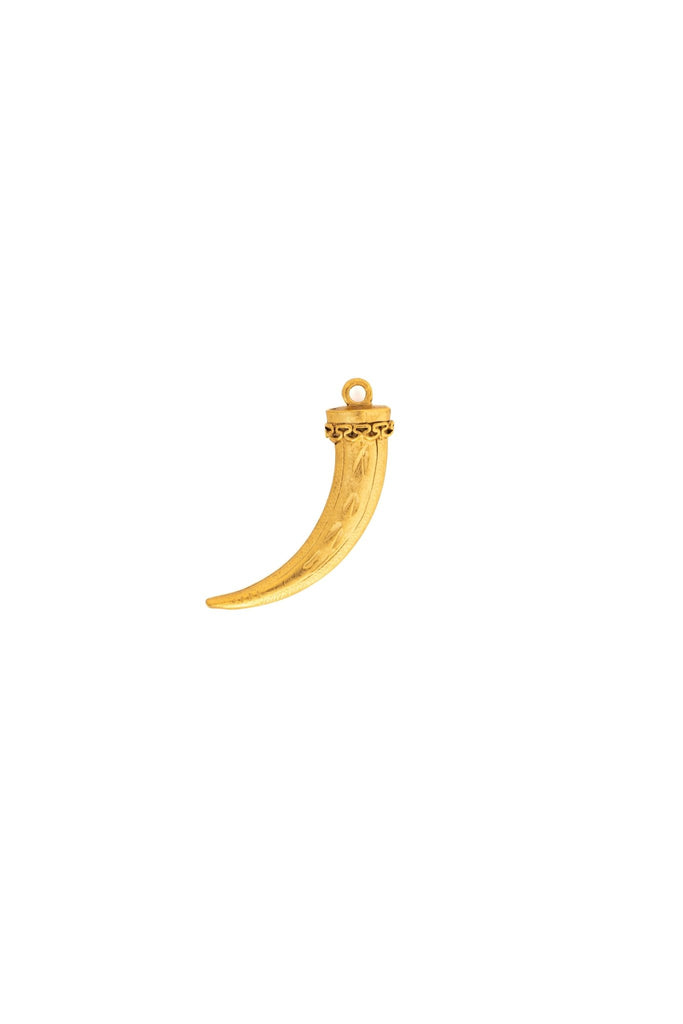 Golden Tusk Charms - Elizabeth Cole Jewelry