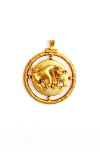 Golden Zodiac Charm - Elizabeth Cole Jewelry
