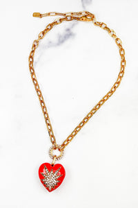Heart of Tefiti Necklace - Elizabeth Cole Jewelry