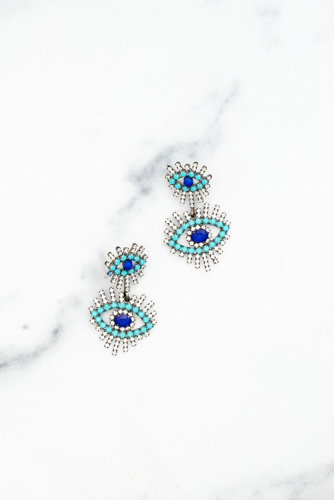 Lysander Earrings - Elizabeth Cole Jewelry