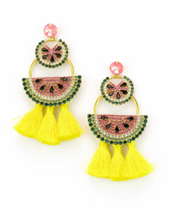 Watermelon Earrings - Elizabeth Cole Jewelry