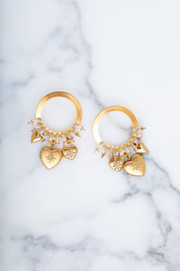 Zinnia Earrings - Elizabeth Cole Jewelry